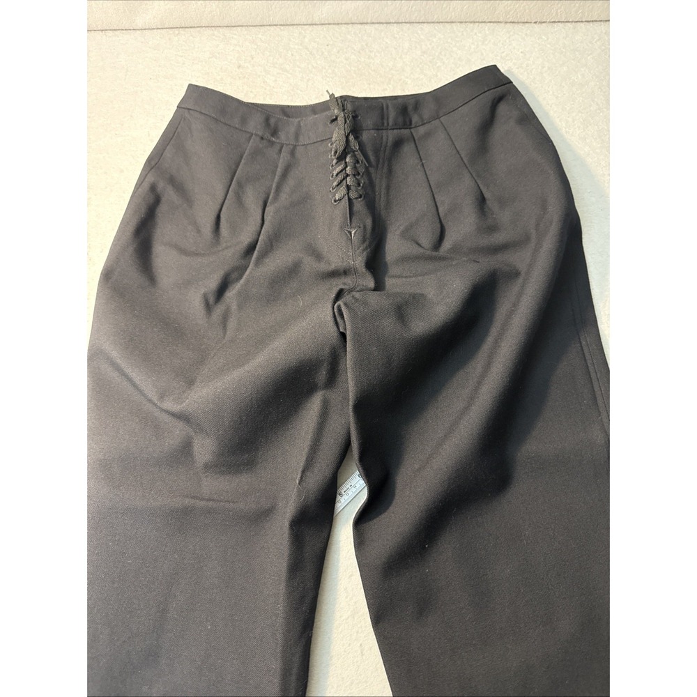 US Navy Dress Blue Size 12WP Crackerjack Jumper Pants Trousers With Zipper - Picture 5 of 6